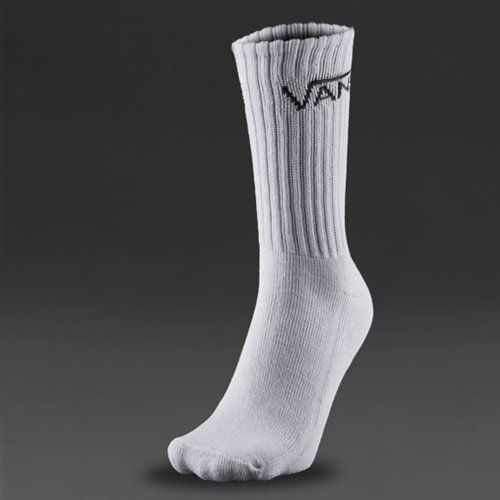Vans Classic Crew Socks (3PK) White for Women